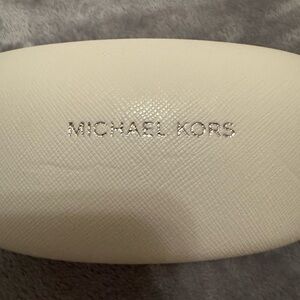 Michael Kors Cream Sunglasses Case